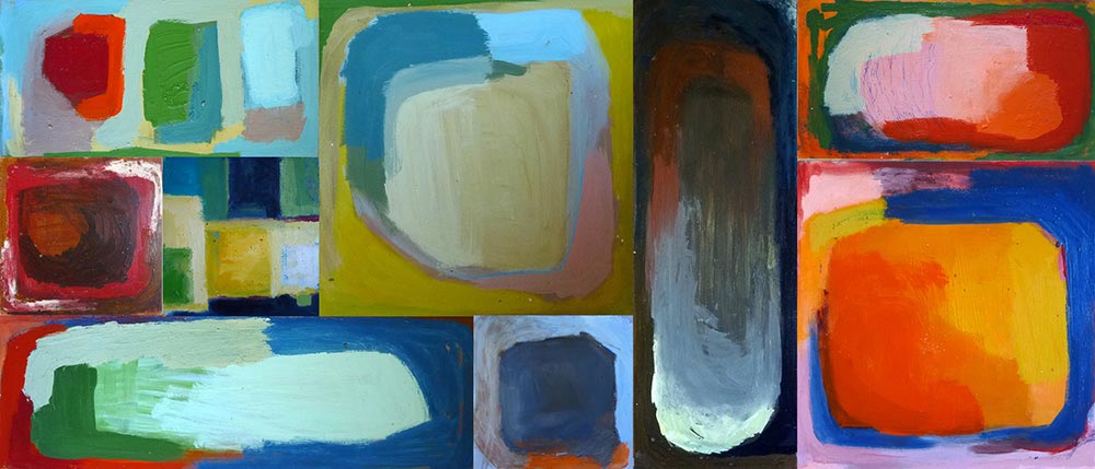 2012.  Tableau modulable support 90cmx210cm